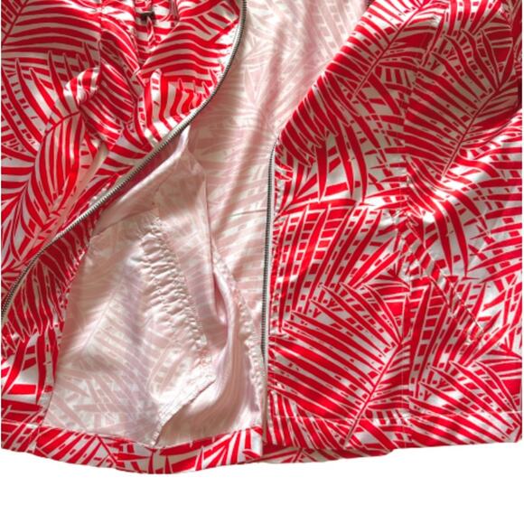 Weekend by Chicos Jacket Tropical Print Lightweight Zip Front Top Jacket Medium - Picture 9 of 10